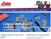 Tablet Screenshot of lehmann-et.de